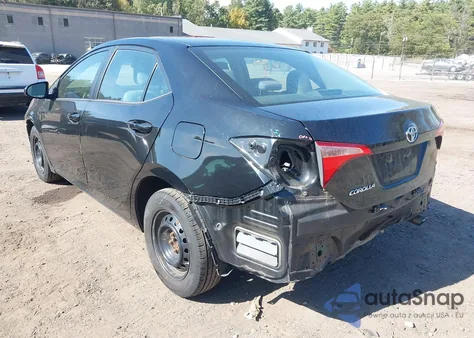 2017 Toyota Corolla L из США, поврежденный, VIN 2T1BURHE3HC839448